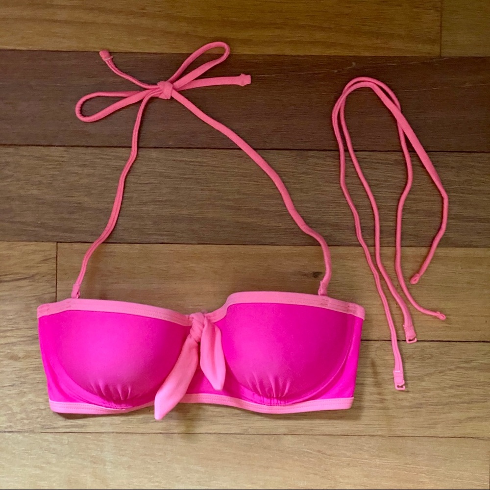 Aerie Holly strapless/halter swimsuit bikini top